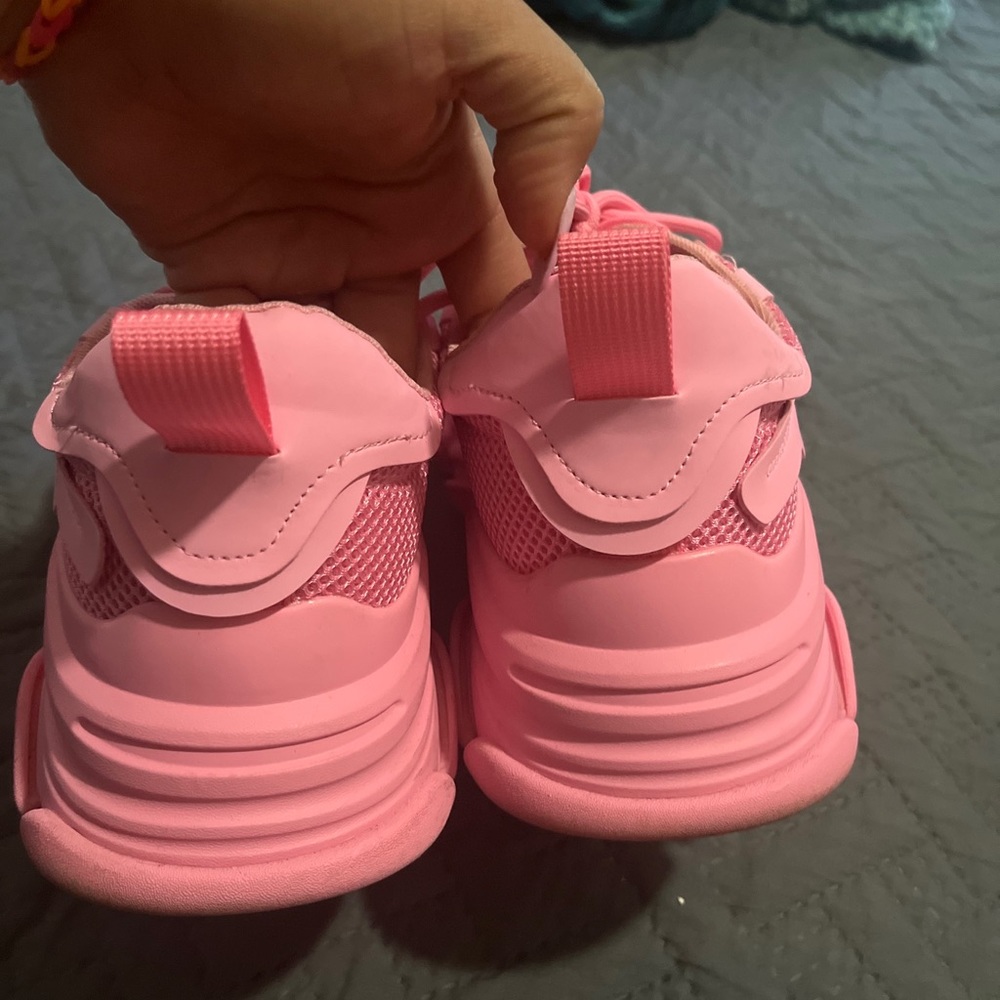 Barbie pink possession Steve Madden sneakers